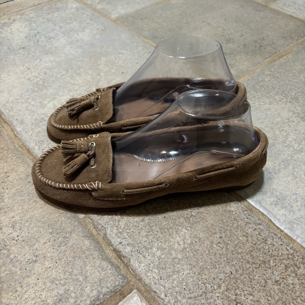 Sperry Brown Suede Loafers